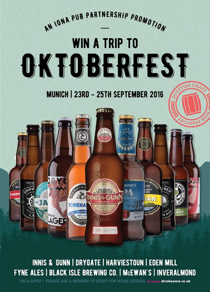 Taking You Off To Oktoberfest - Iona Pub Partnership